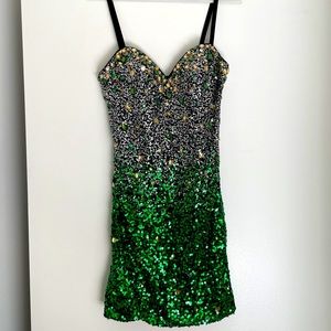 Sequin Vegas dress